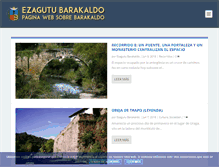 Tablet Screenshot of ezagutubarakaldo.net